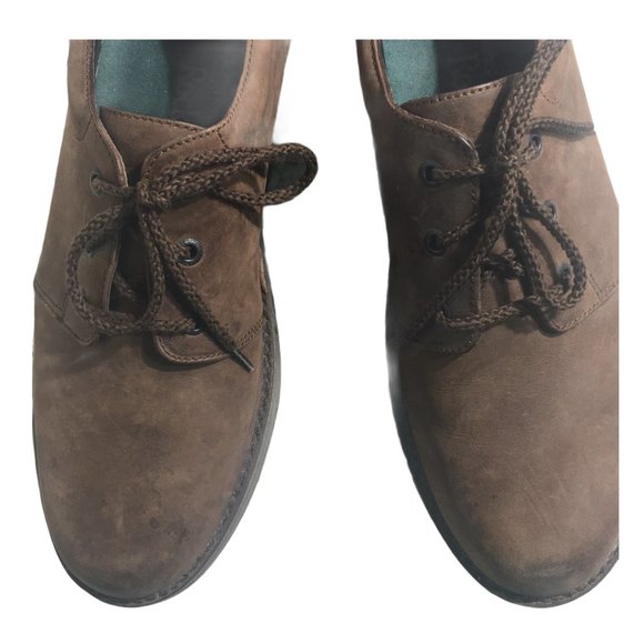 SALE 3/$15 Rockport Brown Suede Leather Tie Oxfords Men\'s Size 11.5 main image 8